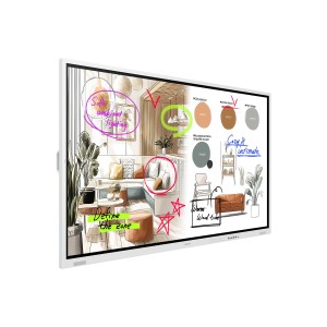Samsung WM75FX pizarra blanca interactiva 190,5 cm (75") 3840 x 2160 Pixeles Pantalla táctil Gris, Blanco HDMI