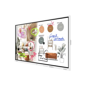 Samsung WM75FX pizarra blanca interactiva 190,5 cm (75") 3840 x 2160 Pixeles Pantalla táctil Gris, Blanco HDMI