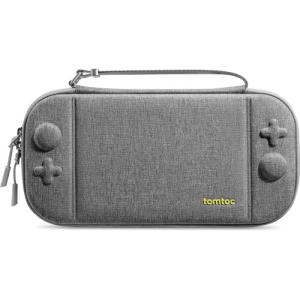 FancyCase-G05 Estuche de viaje Nintendo Tela Gris