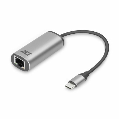 ACT AC7081 hub de interfaz USB 3.2 Gen 1 (3.1 Gen 1) Type-C 2500 Mbit s Aluminio