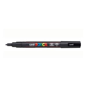 PC-3M marcador Punta redonda Negro
