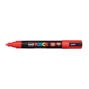 PC-5M marcador Punta redonda Rojo