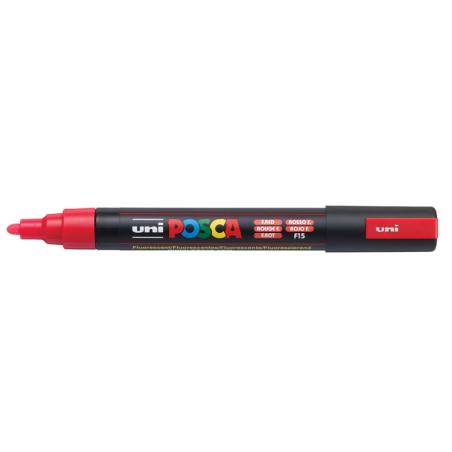POSCA PC-5M Rojo fluorescente