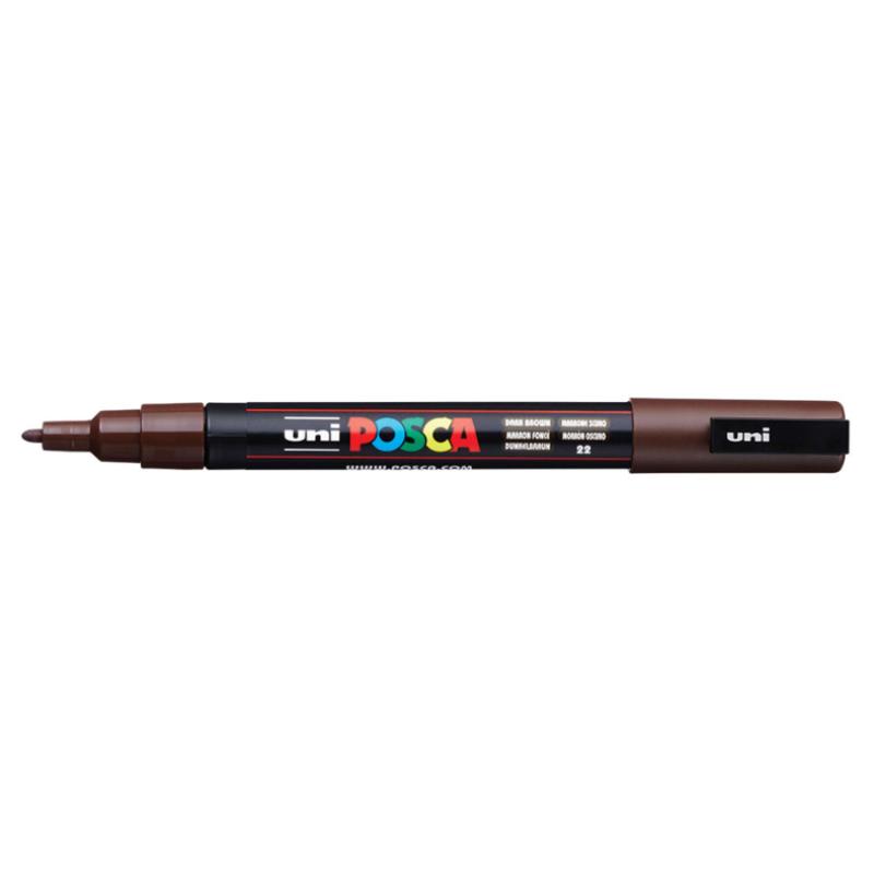 POSCA PC-3M Marron oscuro