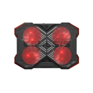 GENESIS Oxid 260 almohadilla fría 43,9 cm (17.3") 1010 RPM Negro, Rojo