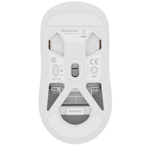 GENESIS NMG-2194 ratón Juego Ambidextro Bluetooth + USB Type-C Óptico 26000 DPI