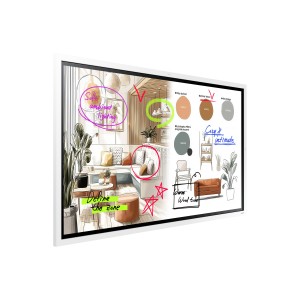 Samsung WM55FX pizarra blanca interactiva 139,7 cm (55") 3840 x 2160 Pixeles Pantalla táctil Gris, Blanco HDMI