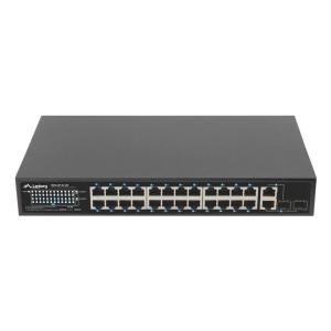 RSFE-24P-2C-250 switch No administrado Gigabit Ethernet (10/100/1000) Energía sobre Ethernet (PoE) 1U Negro