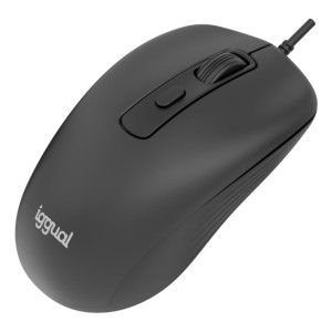 iggual OFFICE-ESSENTIAL-4D 2400DPI ratón Oficina Ambidextro USB tipo A Óptico