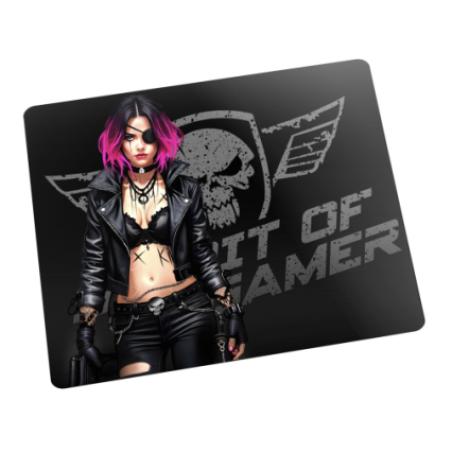 PHANTOM Alfombrilla de ratón para juegos Negro