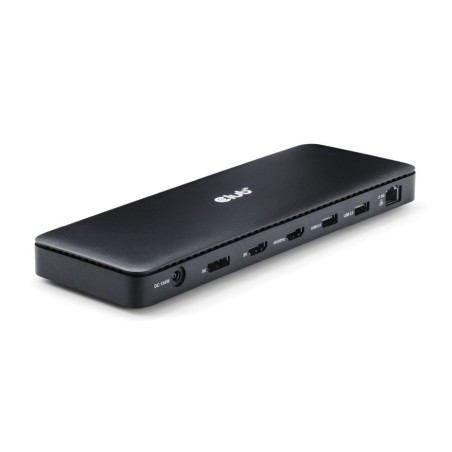 CLUB3D Thunderbolt 4 Certified 11-in-1 estación dock para móvil Universal Negro