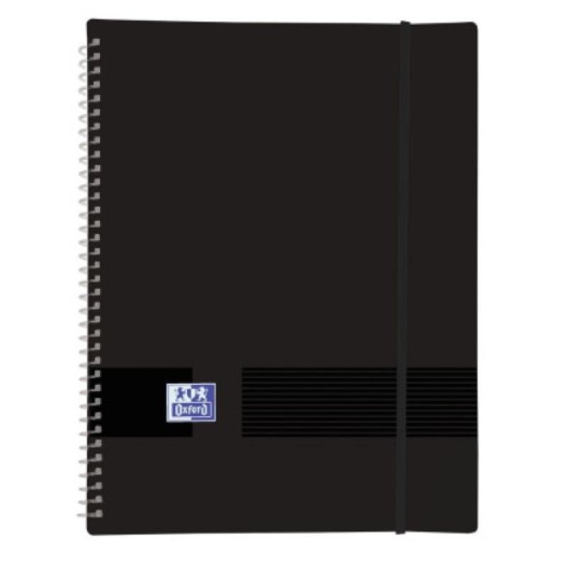 400160223 carpeta Plástico Negro A4 Pack 5