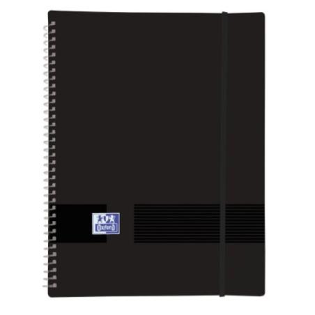 400160223 carpeta Plástico Negro A4 Pack 5
