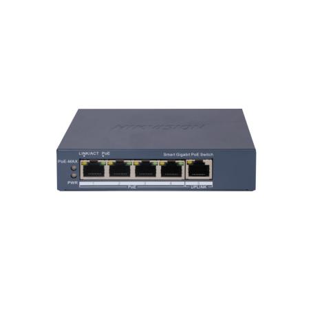 DS-3E1505P-EI switch Gestionado Gigabit Ethernet (10/100/1000) Energía sobre Ethernet (PoE) Gris