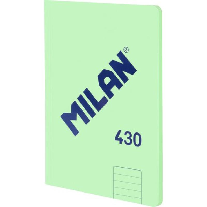 LIBRETA MILAN 430 A5 48h HZ. VERDE
