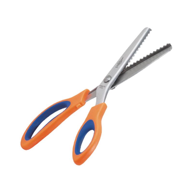TIJERAS DENTADAS FAIBO FIELTRO 24CM 7640B-2 PICOS