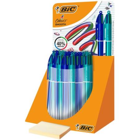 BOLIGRAFO 4 COL.BIC SMOOTH GRAD. EXP.30