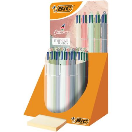 BOLIGRAFO BIC 4 COL.MINERAL EXP.30