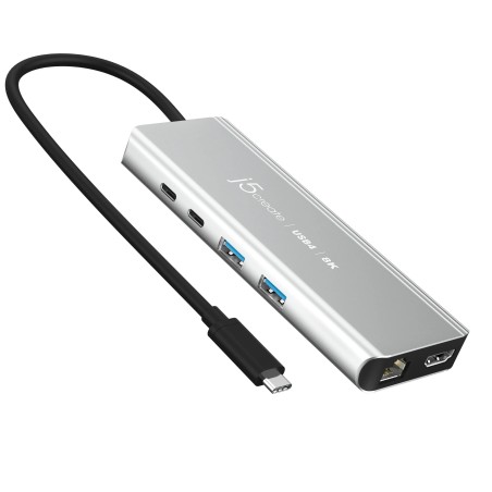 j5create JCD403-N Concentrador de múltiples puertos USB4® de 8K