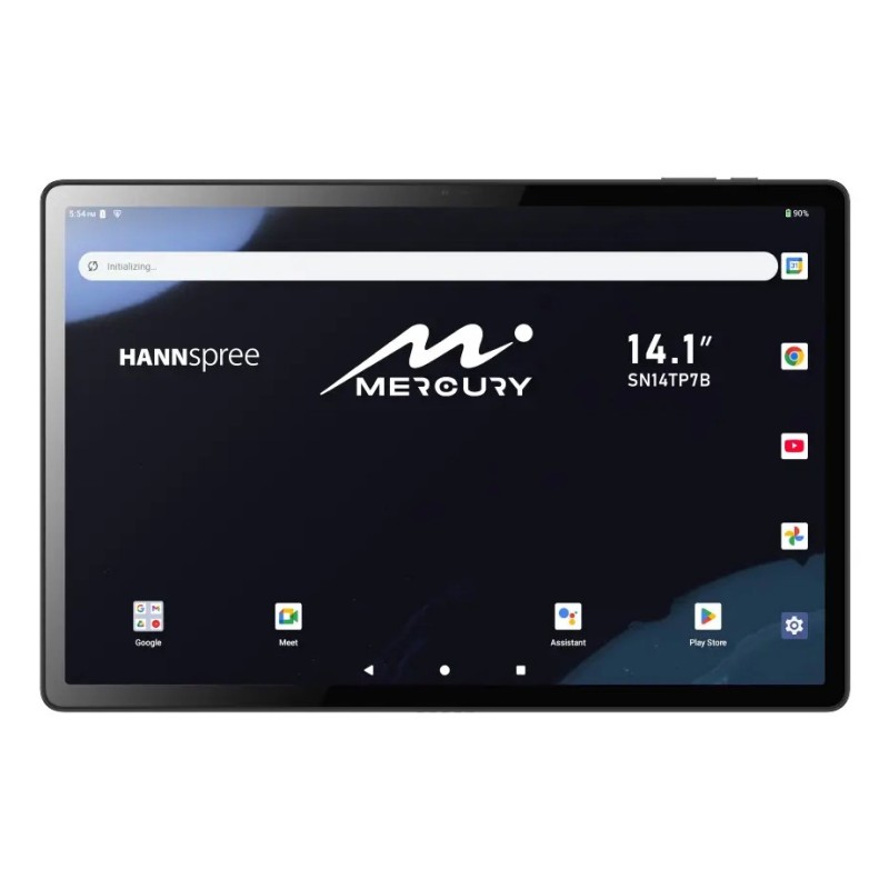 Hannspree Mercury Mediatek LTE 128 GB 35,8 cm (14.1") 6 GB Wi-Fi 5 (802.11ac) Android 15 Negro