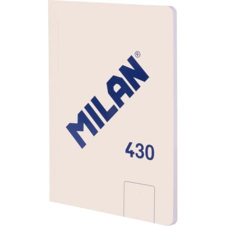 LIBRETA MILAN 430 A5 48h LISO BEIGE