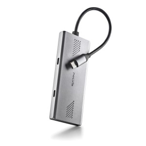 NGS WONDERDUO-C USB Tipo C 5000 Mbit s Plata