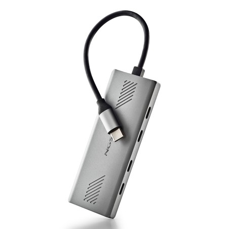 NGS WONDER4-C USB Tipo C 5000 Mbit s Plata