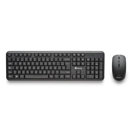 NGS SERENITY KIT (QUERTY, ES) teclado Ratón incluido Universal RF inalámbrico QWERTY Español Negro