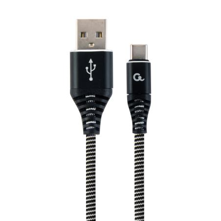 CC-USB2B-AMCM-2M-BW cable USB USB 2.0 USB A USB C 0,48 Gbit/s Negro, Blanco