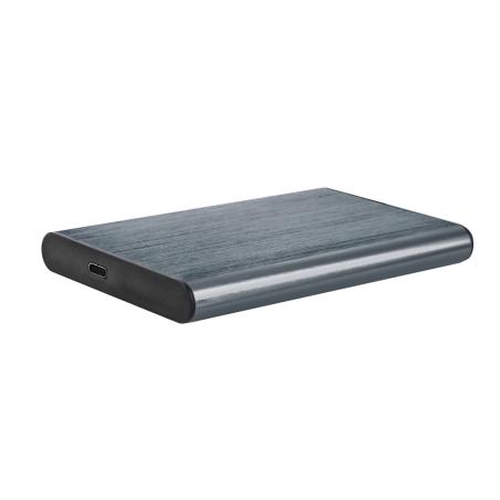 EE2-U3S-6-GR caja para disco duro externo Carcasa de disco duro/SSD Aluminio 2.5"