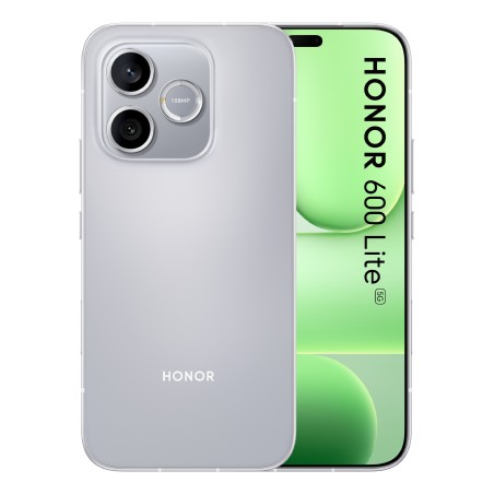 Honor 600 Lite 16,8 cm (6.6") SIM doble Android 16.0 5G USB Tipo C 8 GB 256 GB 6520 mAh Gris
