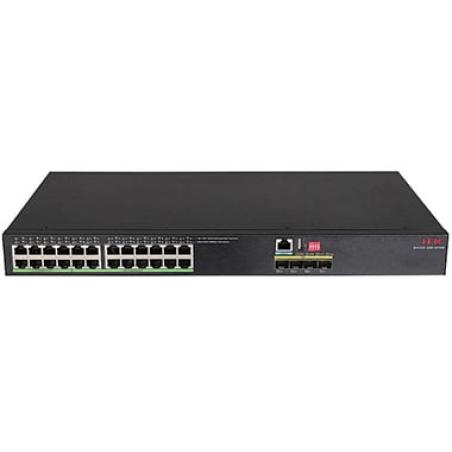 LS-IE4320-28S-HPWR Gestionado L2 Gigabit Ethernet (10/100/1000) Energía sobre Ethernet (PoE) 1U Negro