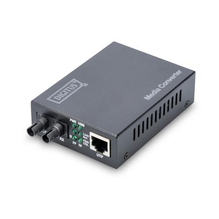Convertidor de medios Fast Ethernet RJ45 / ST