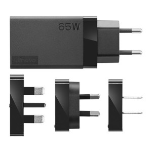 Lenovo 40AW0065WW cargador de dispositivo móvil Universal Negro Corriente alterna Interior