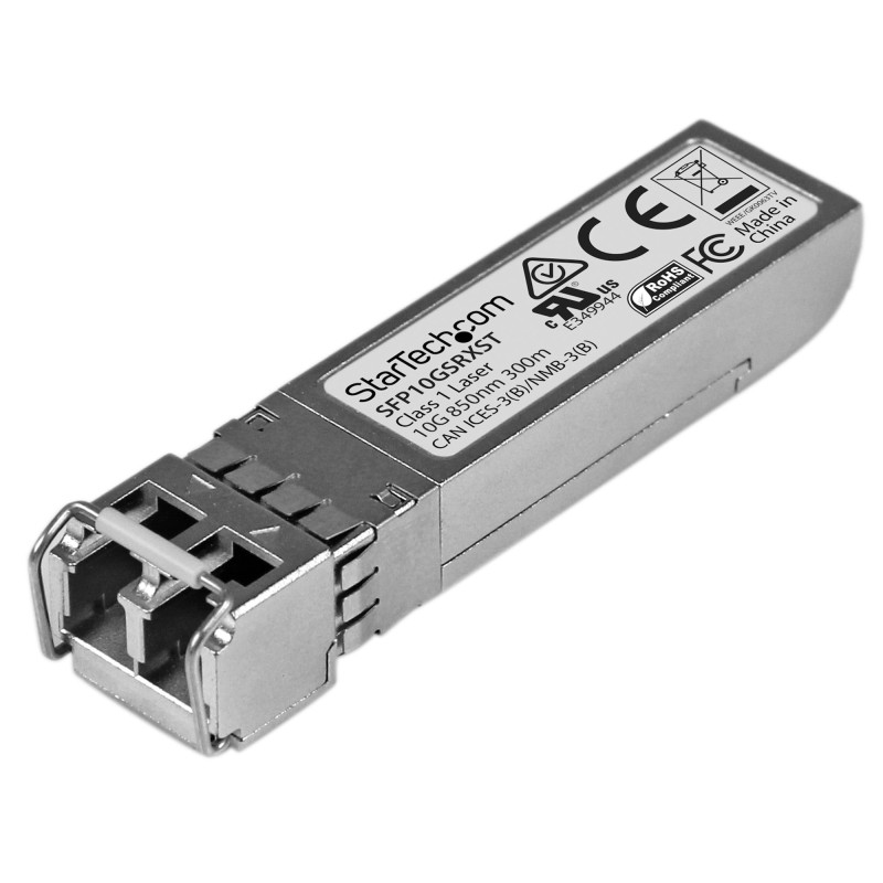 StarTech.com Módulo SFP+ Compatible con Cisco SFP-10G-SR-X - 10GBASE-SR - Fibra Multimodo de 10GbE - SFP+ Ethernet Gigabit 10Gb