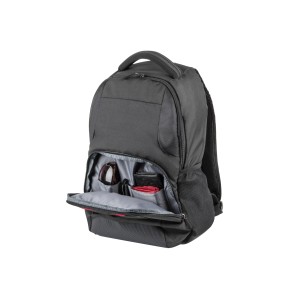 Eland maletines para portátil 39,6 cm (15.6") Mochila Negro