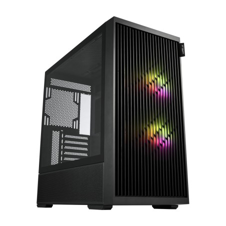 FSP M330-BA Carcasa Midi Tower mITX, mATX, ATX Negro ARGB
