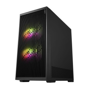 FSP M330-BA Carcasa Midi Tower mITX, mATX, ATX Negro ARGB