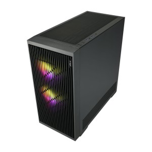 FSP M330-BA Carcasa Midi Tower mITX, mATX, ATX Negro ARGB