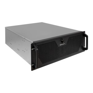 UNYKAch UK4340 Estante Plata, Negro
