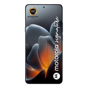 Motorola signature 17,2 cm (6.78") SIM doble Android 16.0 5G USB Tipo C 12 GB 256 GB 5200 mAh Azul oscuro