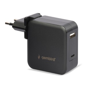 NPA-PD60-01 cargador de dispositivo móvil Portátil, Smartphone Negro Corriente alterna Interior