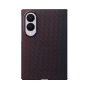 Samsung EF-KF971SREGWW funda para teléfono móvil 19,3 cm (7.6") Rojo