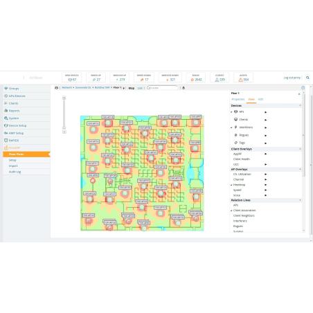 Aruba Networking Airwave with RAPIDS and VisualRF 1 Device License E-LTU