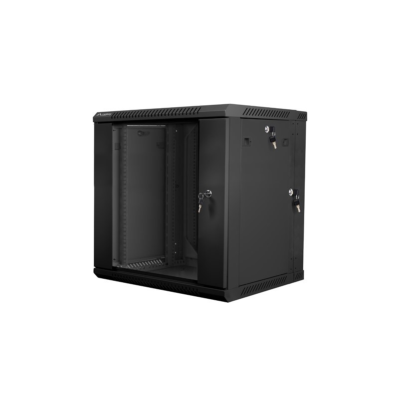 WF02-6612-10B armario rack 12U Bastidor de pared Negro
