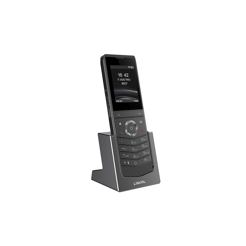 W611W teléfono IP Negro 4 líneas Wifi