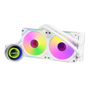 Galahad II Trinity Carcasa del ordenador Sistema de refrigeración líquida todo en uno 12 cm Blanco 1 pieza(s)