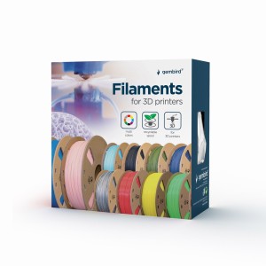 3DP-PLA1.75GE-01-R material de impresión 3d Ácido poliláctico (PLA) Rojo 330 g