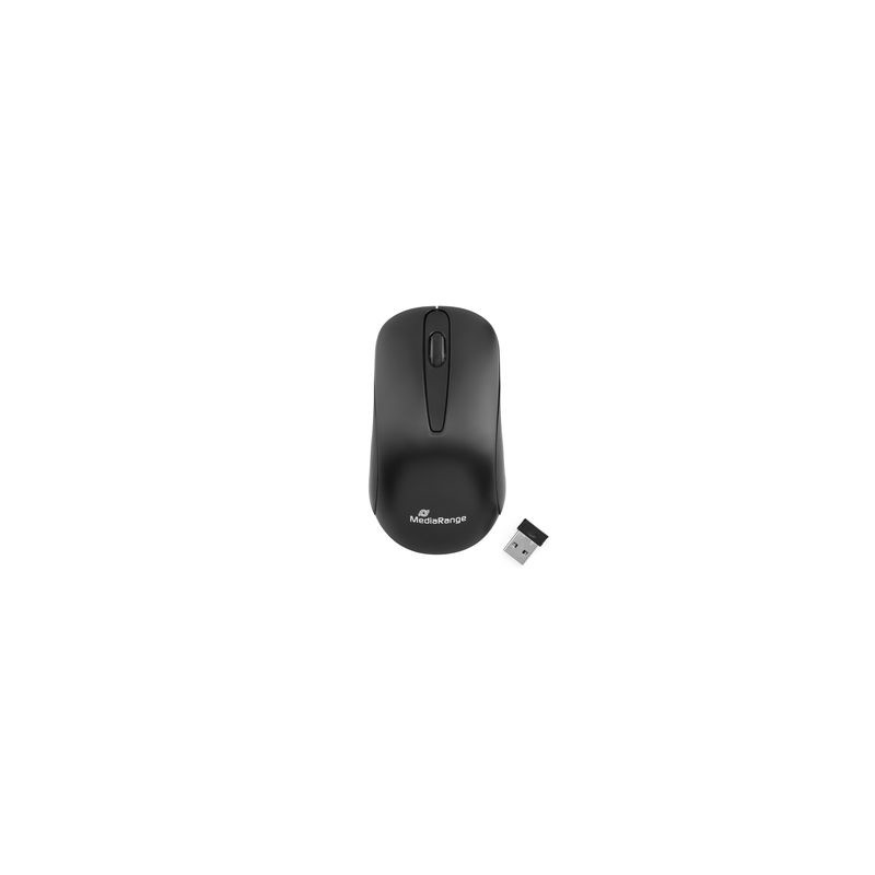 MROS209 ratón mano derecha Oficina RF inalámbrico Óptico 1200 DPI