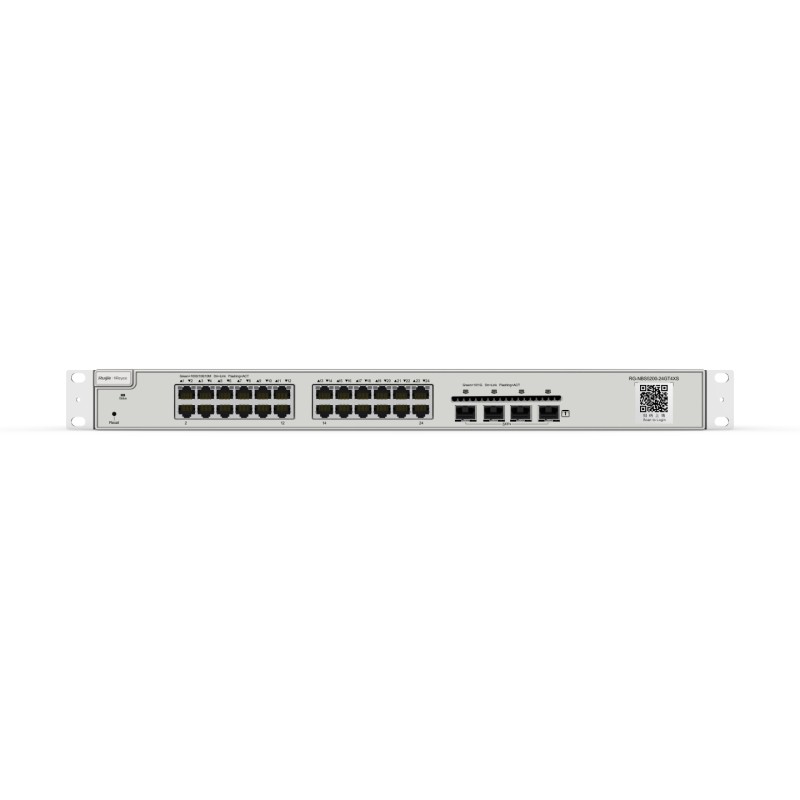 RG-NBS5200-24GT4XS switch Gestionado L3 Gigabit Ethernet (10/100/1000) Gris